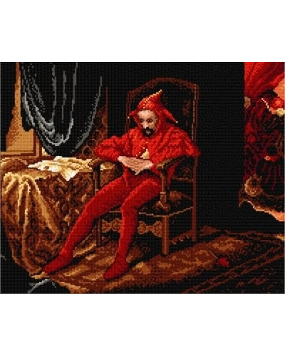 Schemat do haftu J. Matejko Stańczyk