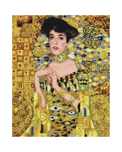 Schemat do haftu G. Klimt Portret Adele Bloch Bauer