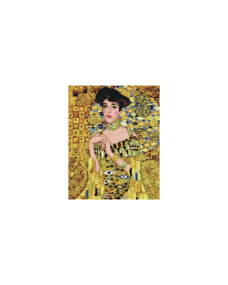 Schemat do haftu G. Klimt Portret Adele Bloch Bauer