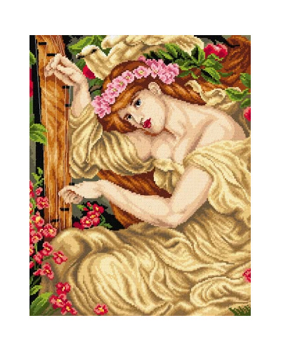 Kanwa z nadrukiem D. G Rosetti - Czar morza