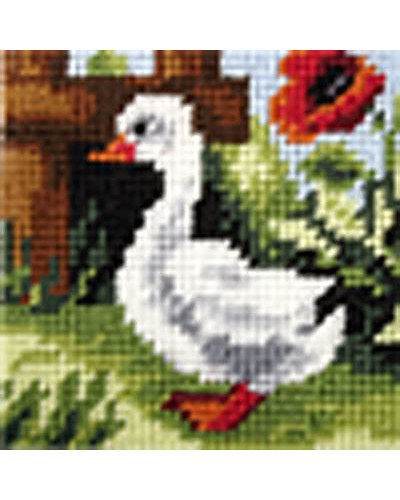 Zestaw do haftu gobelinowego obrazek - Gąska