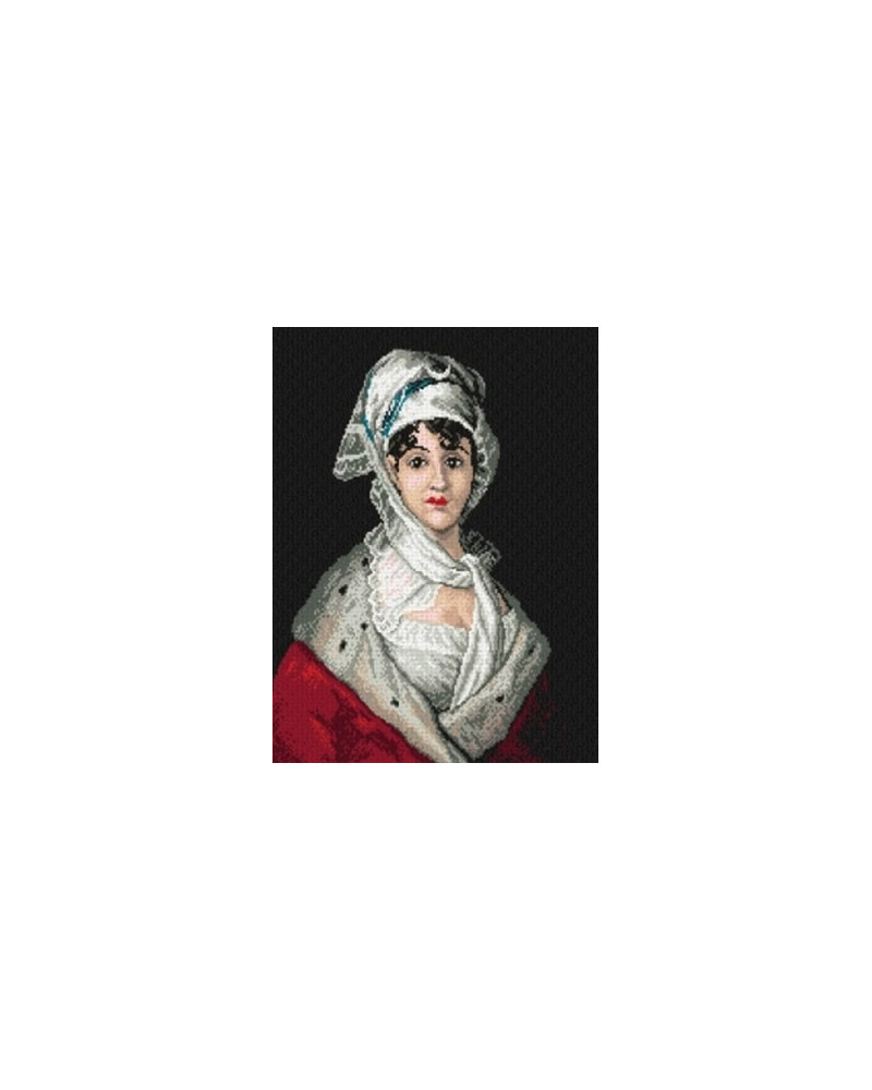 Kanwa z nadrukiem F. Goya - Antonia Zarate