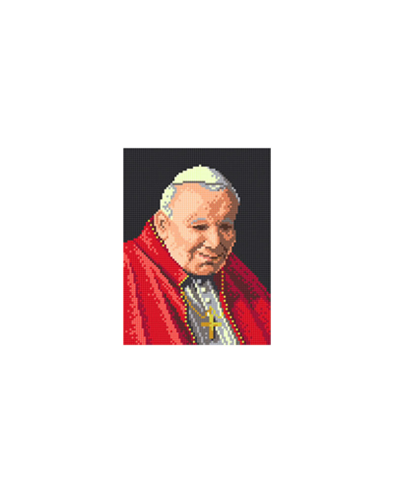 Kanwa z nadrukiem Portret Jana Pawła II