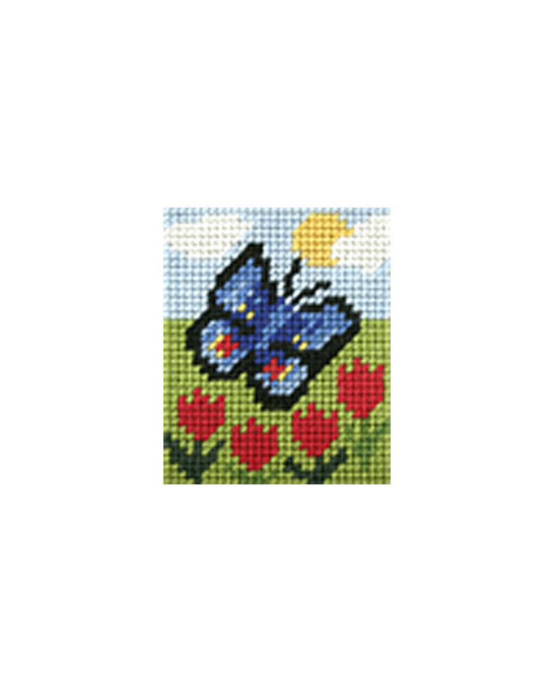 Zestaw do haftu gobelinowego obrazek – Motylek