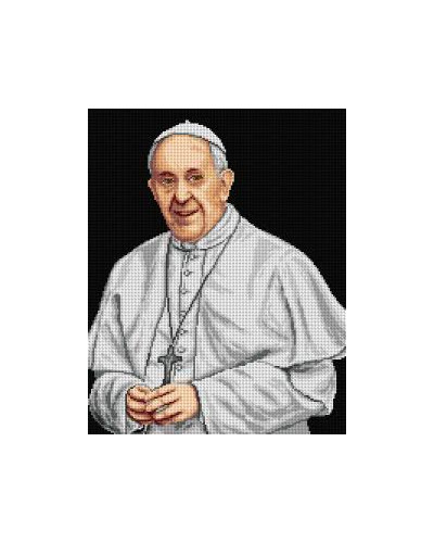 Schemat do haftu Papież Franciszek