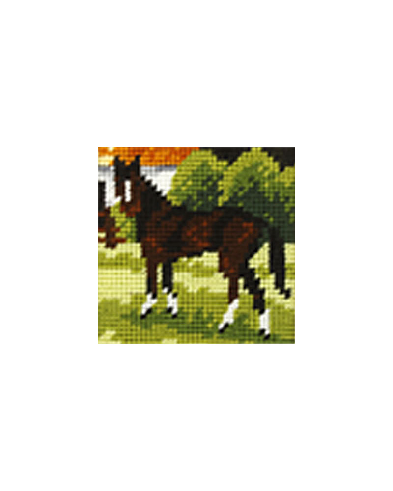 Zestaw do haftu gobelinowego obrazek – Koń