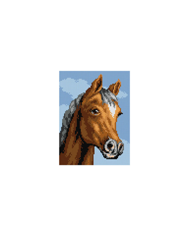 Schemat do haftu Mustang