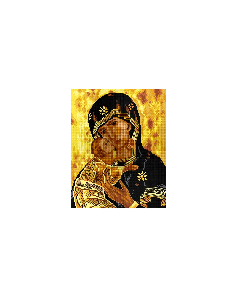 Kanwa z nadrukiem Madonna z Dzieciątkiem
