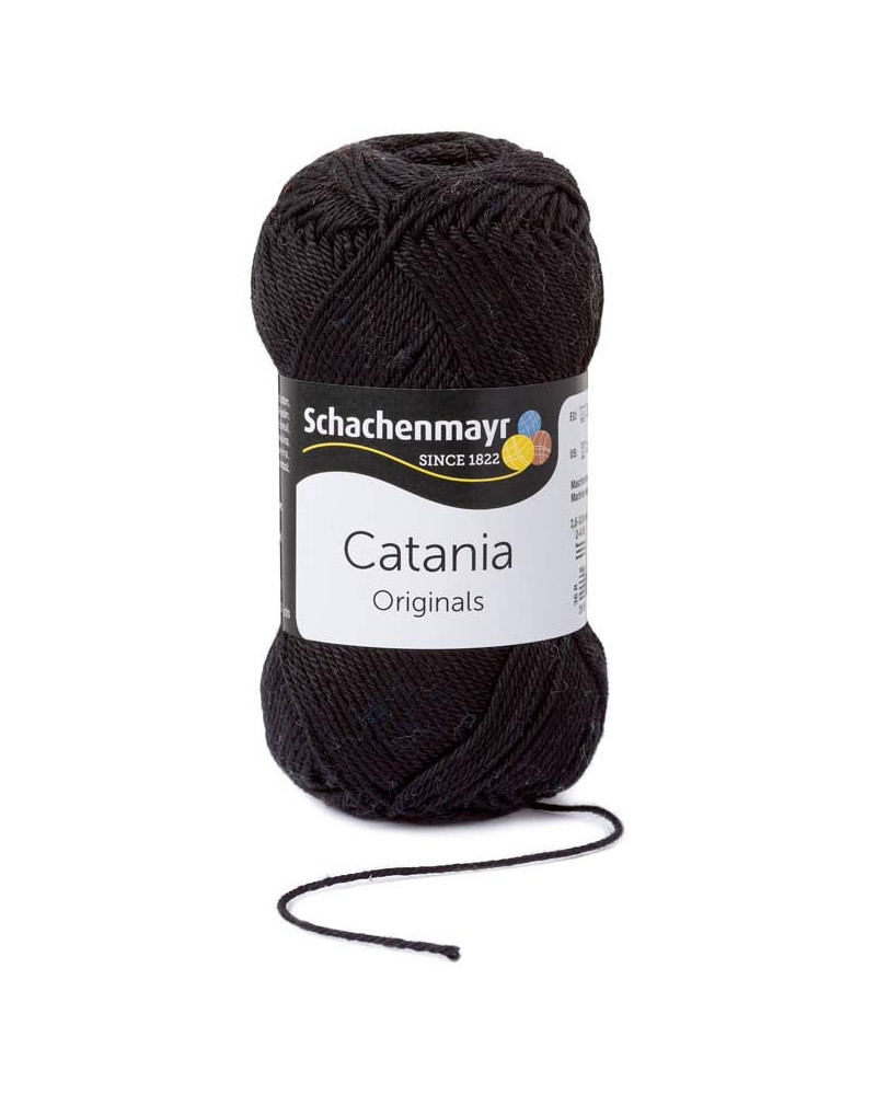 Włóczka Catania - czarny