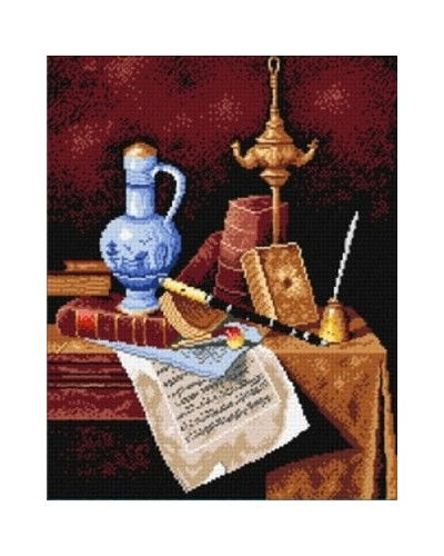Kanwa z nadrukiem W. M Harnett - Mój klejnot