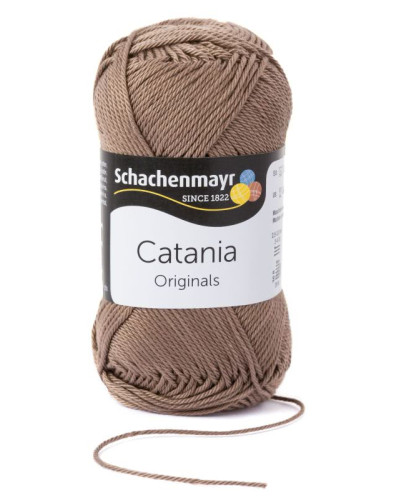 Włóczka Catania - szarobrązowy