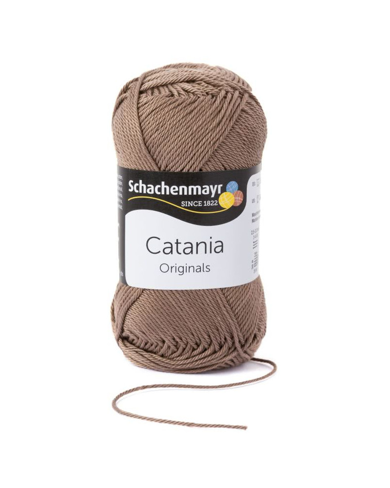 Włóczka Catania - szarobrązowy