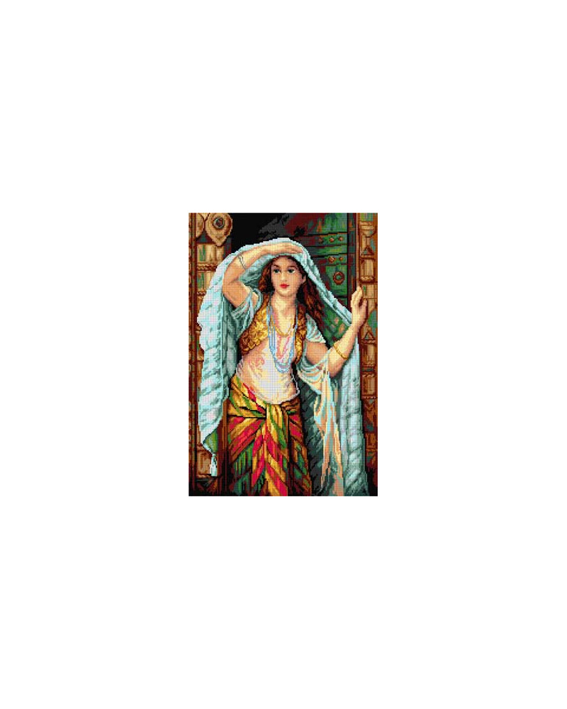 Schemat do haftu William Clark Wontner - Dziewczyna z Bagdadu