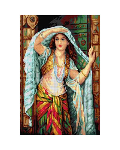 Kanwa z nadrukiem William Clark Wontner - Dziewczyna z Bagdadu