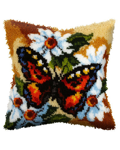 Zestaw latch - hook poduszka - Motyl