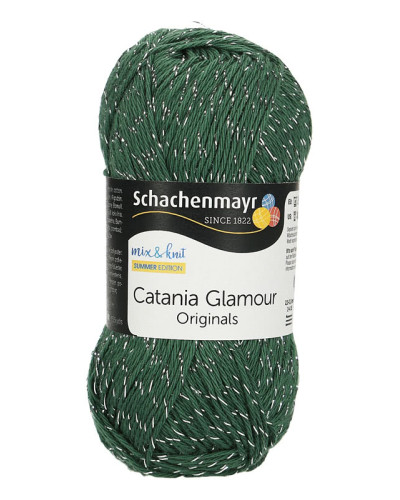 Włóczka Catania Glamour - zielony