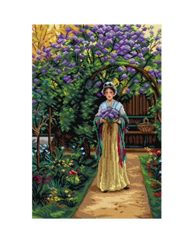 Schemat do haftu Edmund Blair Leighton - Bzy