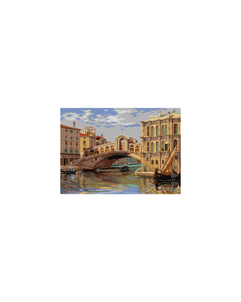 Schemat do haftu Antonietta Brandeis - Most Rialto