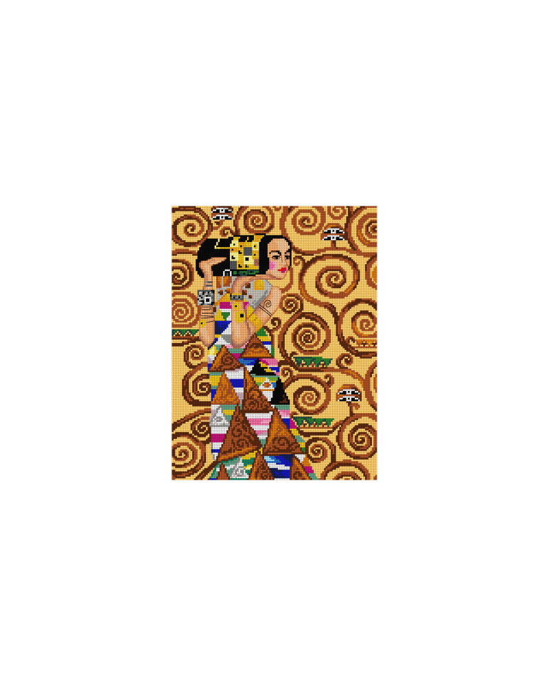 Schemat do haftu G. Klimt Drzewo życia (fragment 1)