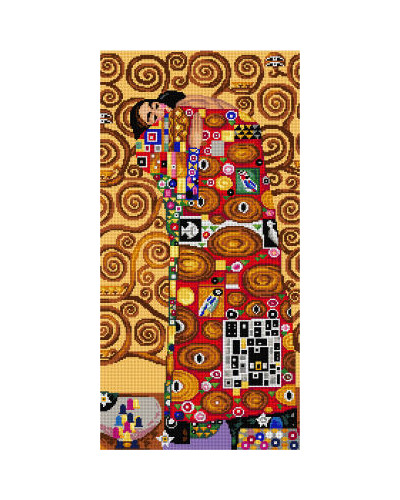 Schemat do haftu G. Klimt Drzewo życia Tryptyk 3