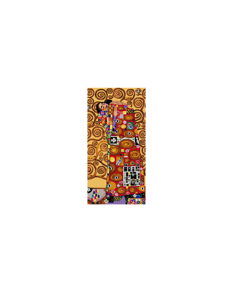 Schemat do haftu G. Klimt Drzewo życia Tryptyk 3