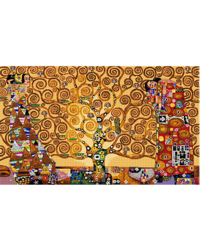 Schemat do haftu G. Klimt Drzewo życia