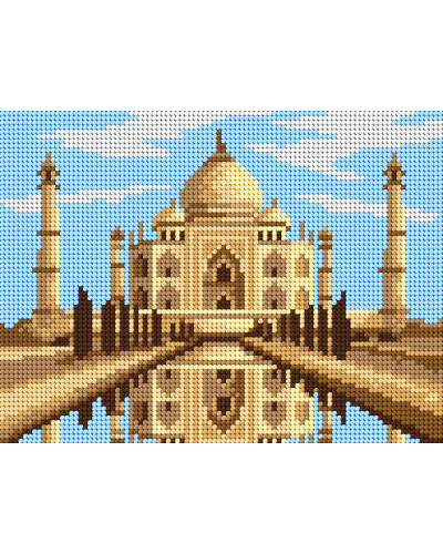 Schemat do haftu Tadż Mahal - Indie