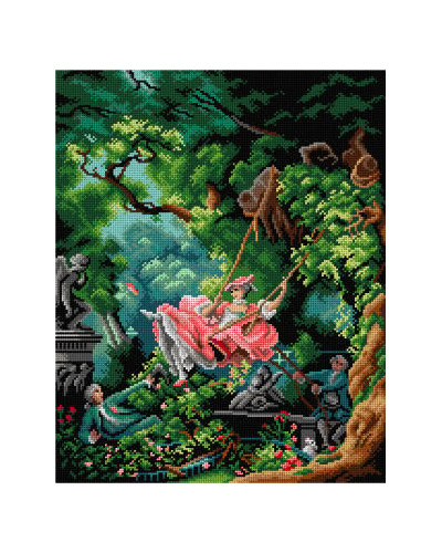 Schemat do haftu J.H. Fragonard - Huśtawka