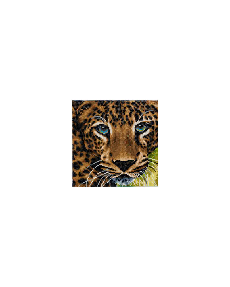 Zestaw do diamond painting obrazek - Lampart