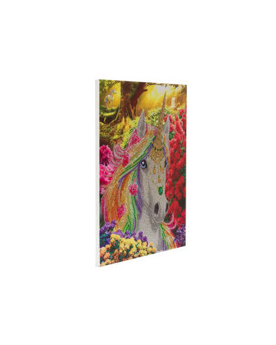 Zestaw do diamond painting obrazek - Las Jednorożca