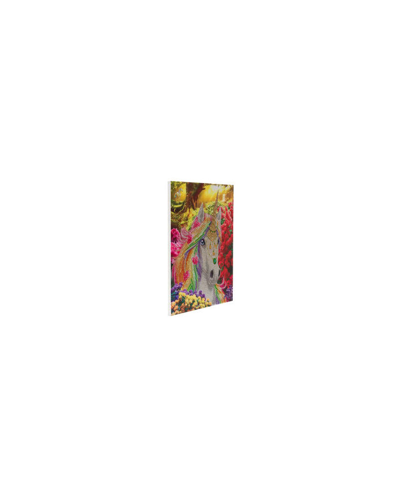 Zestaw do diamond painting obrazek - Las Jednorożca