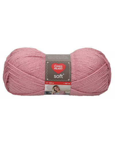 Włóczka Soft - różowy