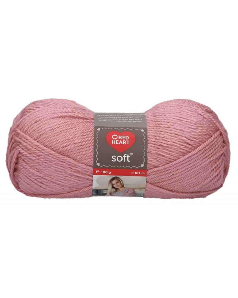 Włóczka Soft - różowy