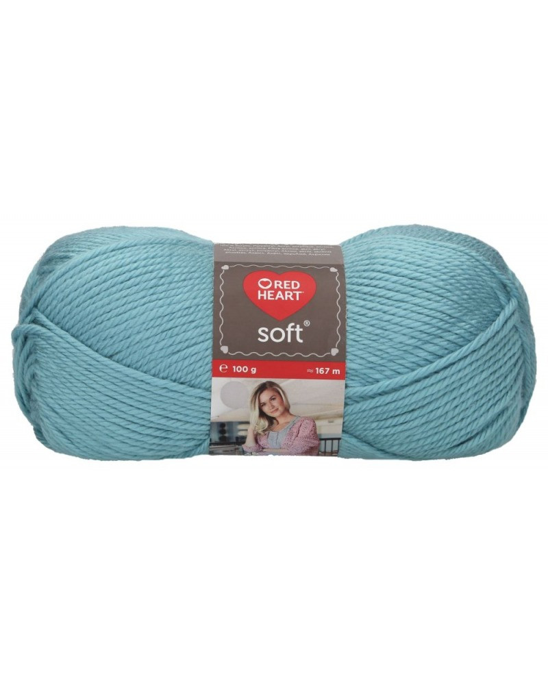 Włóczka Soft - błękitny
