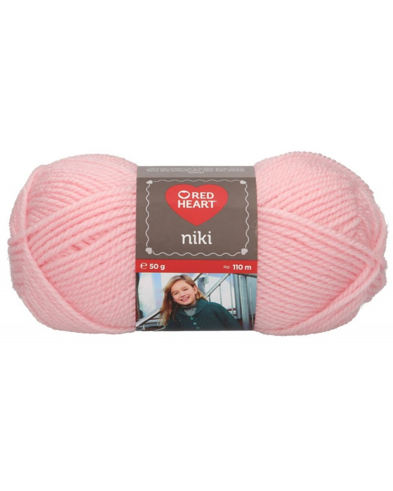 Włóczka Niki - różowy