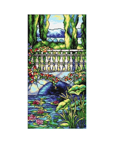 Schemat do haftu L.C Tiffany 37x70 cm