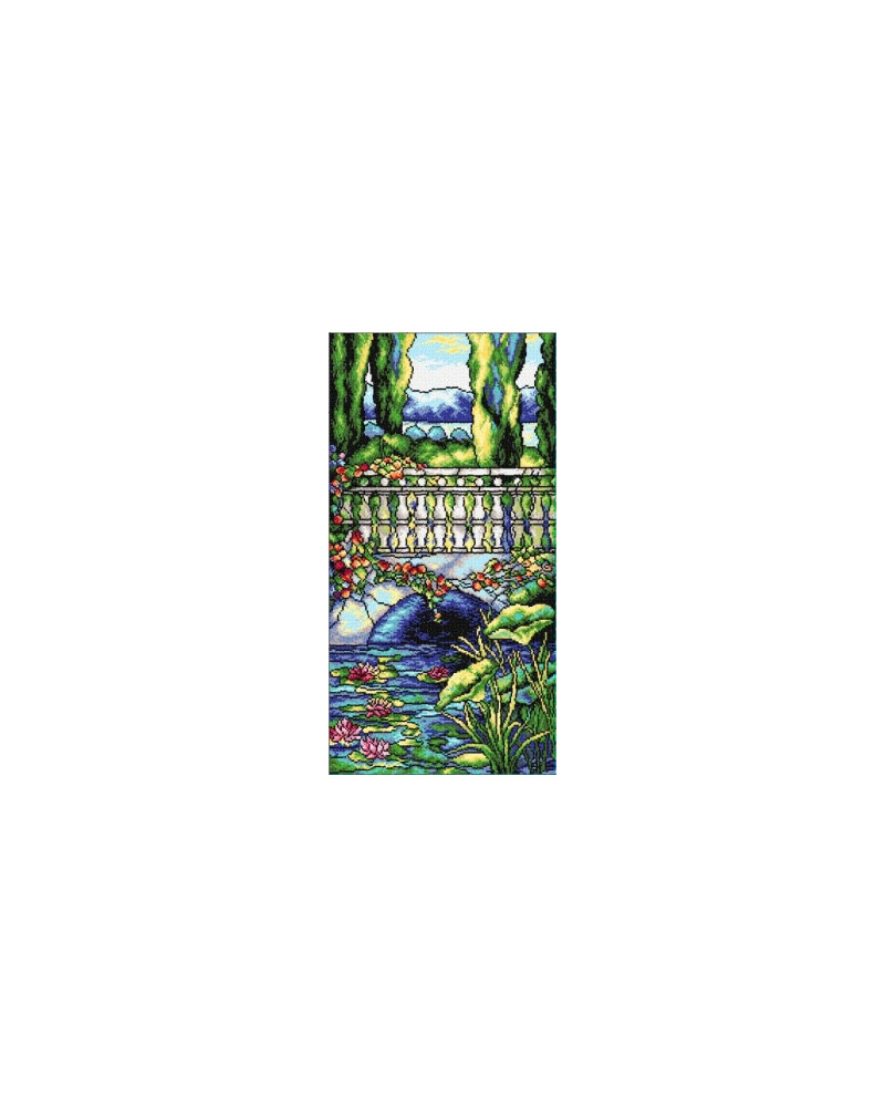 Schemat do haftu L.C Tiffany 37x70 cm