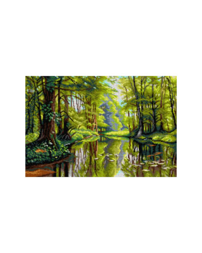 Schemat do haftu Peder Mork Monsted - Krajobraz