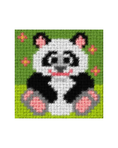 Zestaw do haftu gobelinowego obrazek – Panda