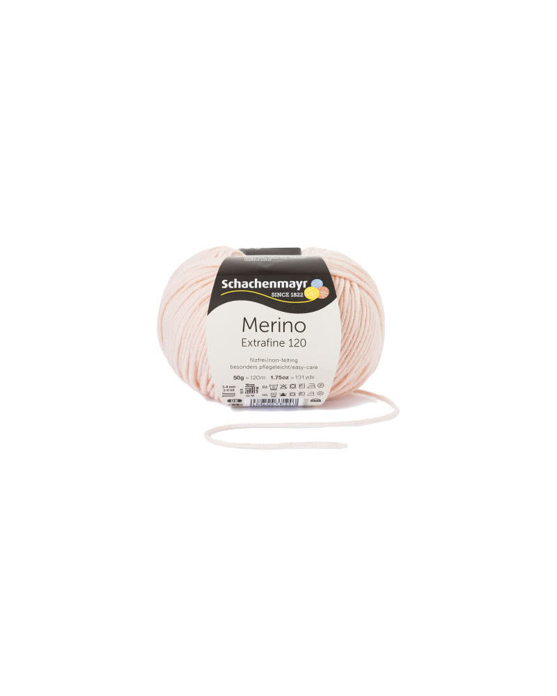 Włóczka Merino Extrafine 120 - różowe złoto