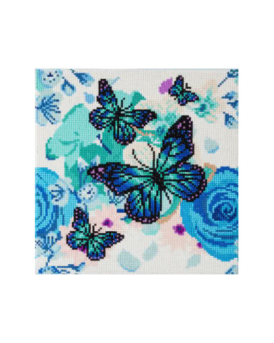 Zestaw do diamond painting obraz - Motyle