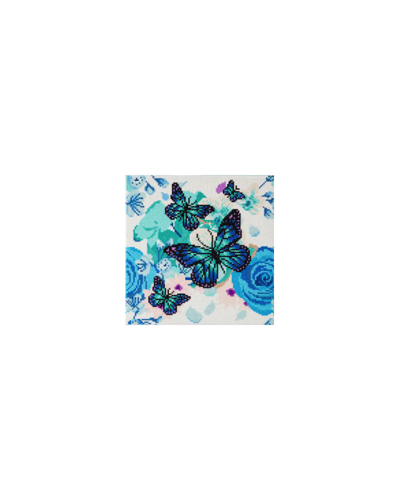 Zestaw do diamond painting obraz - Motyle