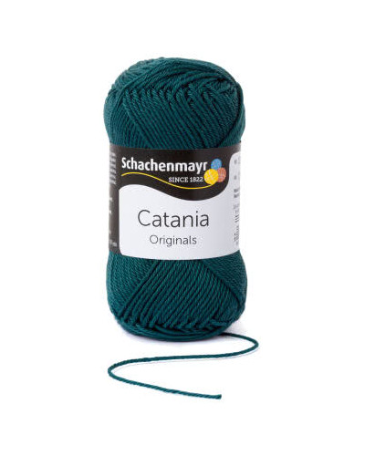 Włóczka Catania - butelkowa-zieleń