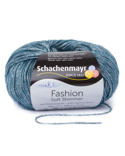 Włóczka Soft Mix - błękitny diament