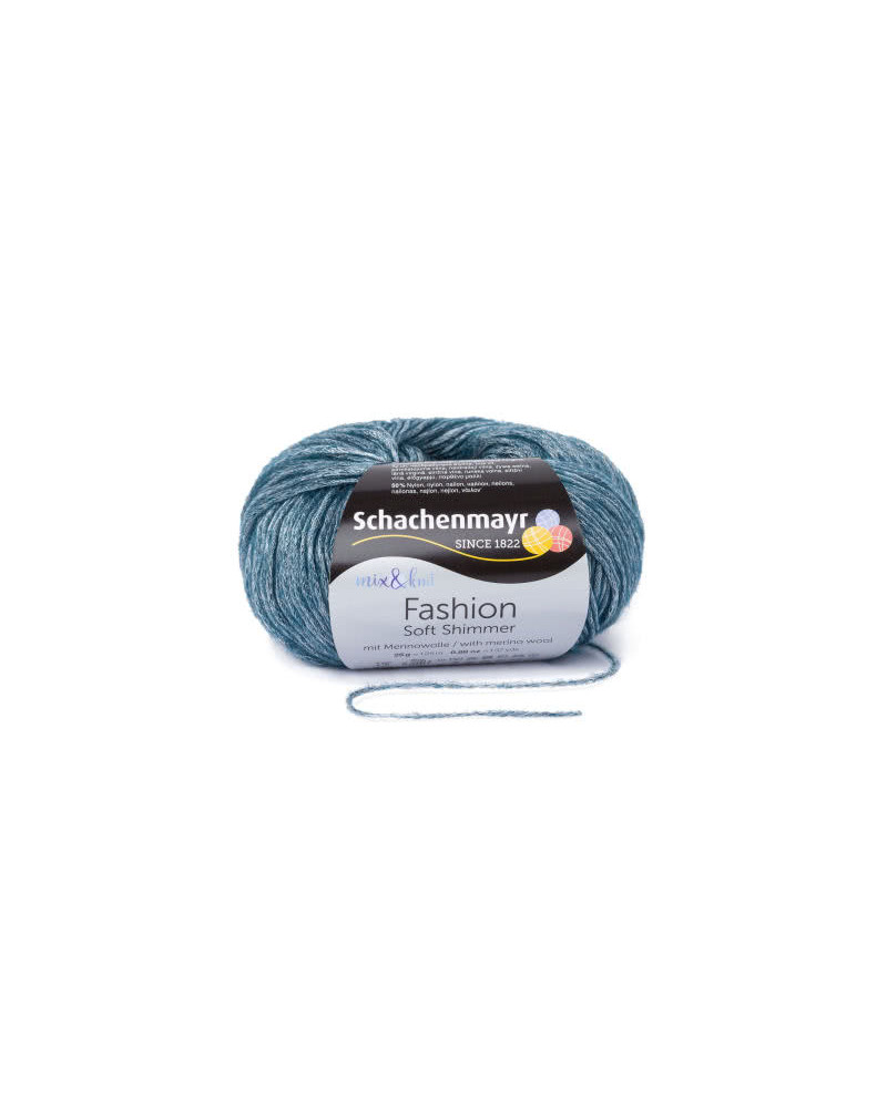 Włóczka Soft Mix - błękitny diament