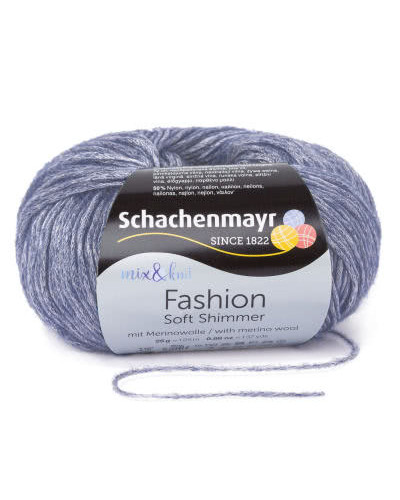 Włóczka Soft Mix - szafirowy