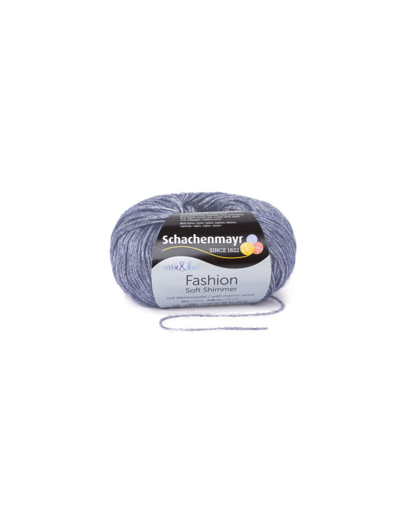 Włóczka Soft Mix - szafirowy