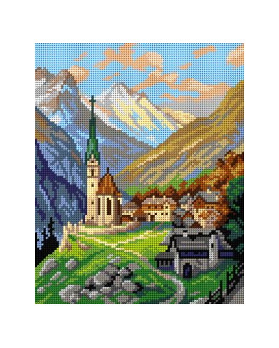 Kanwa z nadrukiem Georg Janny Heiligenblut