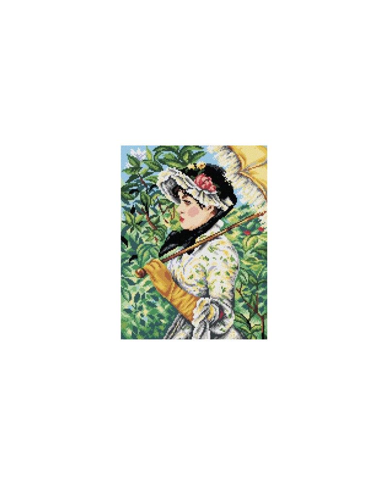 Schemat do haftu E. Manet Jeanne