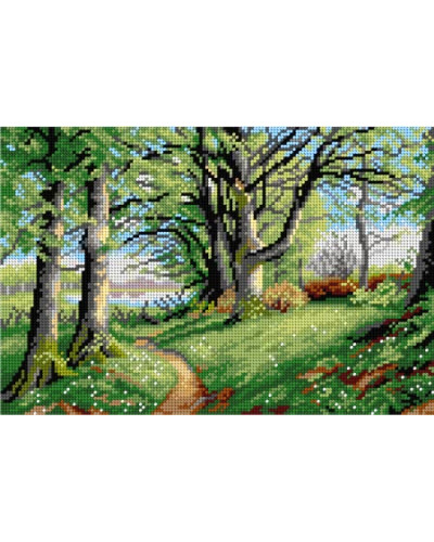 Schemat do haftu Peder Mork Monsted - Wiosenny dzień
